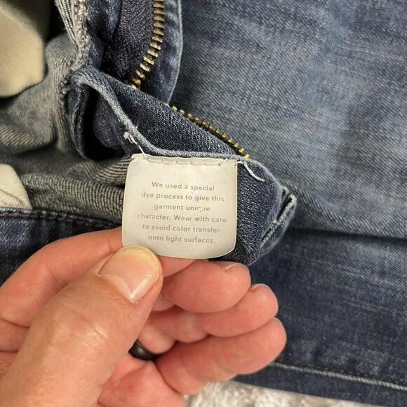 DL 1961 Jeans Mens 30x29 Blue Avery Modern Straight Sustainable Denim Shift Wash - Picture 13 of 16